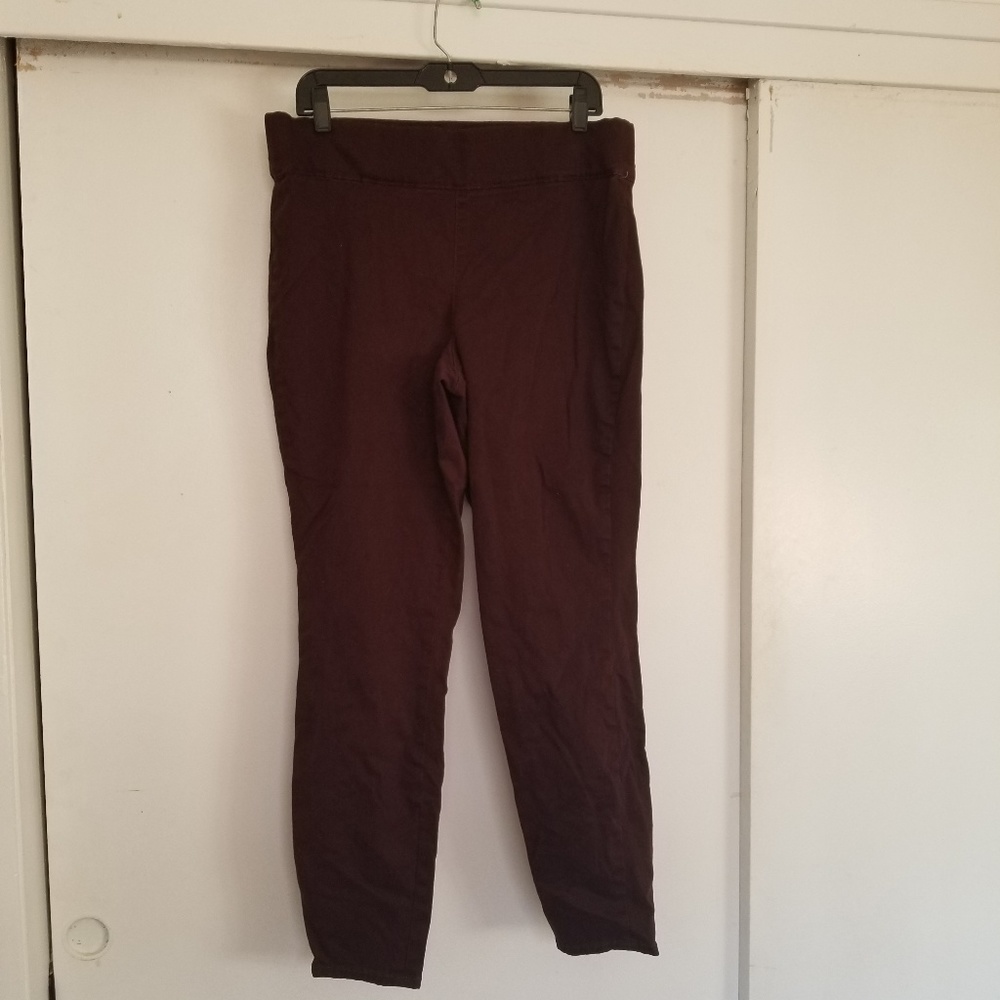 Nine West Pull On Skinny Jeans Plus Size 14